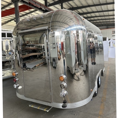 Stainless Steel Food Van India 85 km lange Strecke keine Verschmutzung fortschrittliche Technologie
