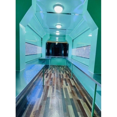 Stainless Steel Food Van India 85 km lange Strecke keine Verschmutzung fortschrittliche Technologie