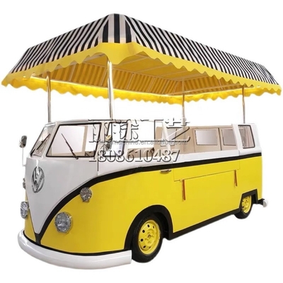 Maschinen für Lebensmitteltransporter Funktion Elektro-Vierrad-Snacktruck geeignet für den Snackverkauf