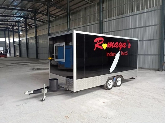 Machen Sie Essen für den mobilen Pizza-Wagen-Fahrzeug
