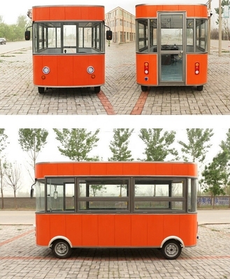 Vollautomatischer 3- oder 4-Rad-Lebensmittelanhänger mit 220V/380V Spannung