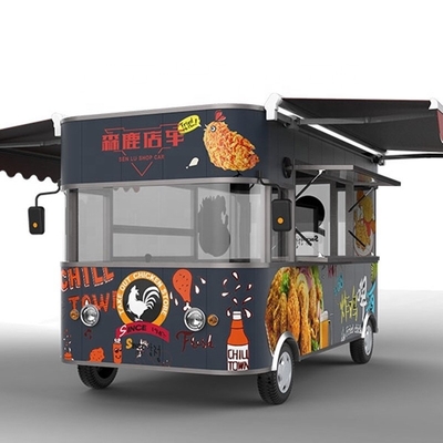 Master Siomai House's Food Cart Franchise mit L420cm*W180cm*H230cm Abmessungen