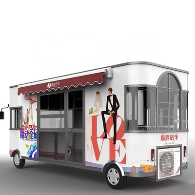 Master Siomai House's Food Cart Franchise mit L420cm*W180cm*H230cm Abmessungen