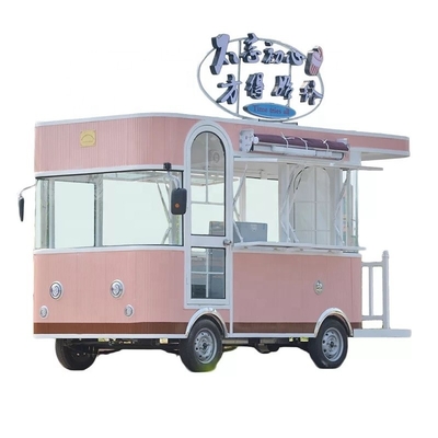 BLS-125A Outdoor-Full-Stahl-Pizza-Food-Wagen