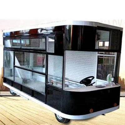 Inländisches Dorf Aktive Nachfrage Doppelseitige offene Tuk Tuk Food Cart für die Canton Fair