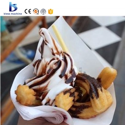 5 Formen Edelstahl Churros-Maschine 1100*600*570mm