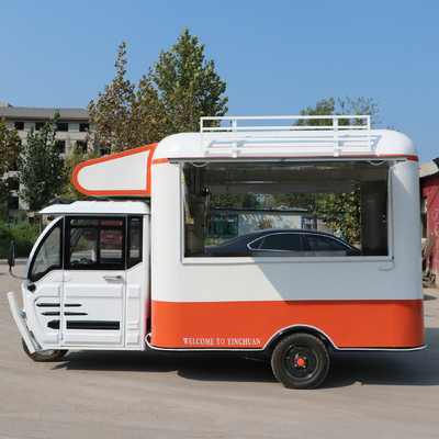 Spannung 110v/220v 2023 Mehrzweckmobiles Elektro-Fastfood Snack Getränke Dreirad