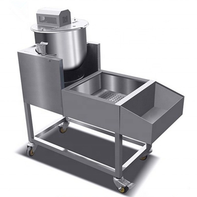 Manuelle oder elektromotische Mischmaschine kommerzielle automatische Gas-Popcorn-Maschine mit CE und ISO