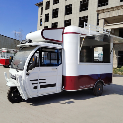 2023 Multipurpose Mobile Electric Fast-Food Dreirad-Pedicab mit fortschrittlicher Technologie