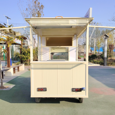 Multifunktionales 3,0 kW elektrisches Dreirad für den mobilen Verkauf von Fastfood-Getränken und Snacks