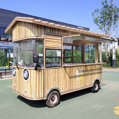 Elektrische mobile gebratene Hühnchen-Combine mit Cola Getränk Kaffee Eiscreme Milch Tee und Snacks