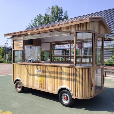 Elektrische mobile gebratene Hühnchen-Combine mit Cola Getränk Kaffee Eiscreme Milch Tee und Snacks