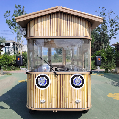 Elektrische mobile gebratene Hühnchen-Combine mit Cola Getränk Kaffee Eiscreme Milch Tee und Snacks