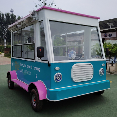 Individuell angepasster Längen-Multifunktions-Elektro-Foodtruck für kalte Getränke und Snacks