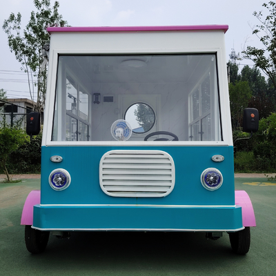 Individuell angepasster Längen-Multifunktions-Elektro-Foodtruck für kalte Getränke und Snacks