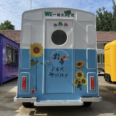Mehrzweck-Elektro-Fahrzeug-Fahrzeug Fastfood Snack Catering Getränke Kaffee Lastwagen Anhängerwagen