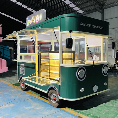 Kombiniertes gebratenes Huhn und Cola-Getränk für elektrische mobile Snacktrucks in Kochöl