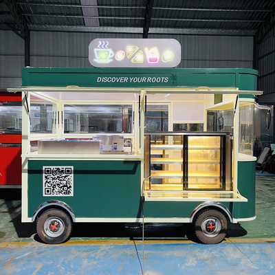 Kombiniertes gebratenes Huhn und Cola-Getränk für elektrische mobile Snacktrucks in Kochöl