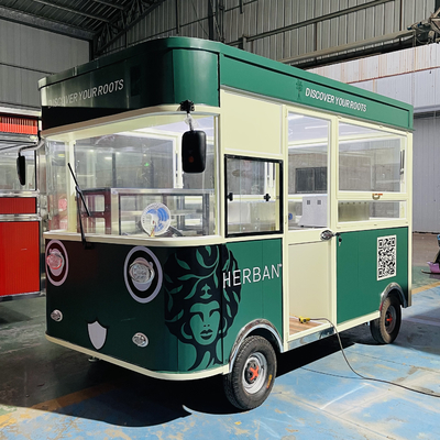 Kombiniertes gebratenes Huhn und Cola-Getränk für elektrische mobile Snacktrucks in Kochöl