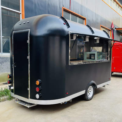 2023 Mobile Trailer für Snacks Fast Food Getränke Eiscreme Kaffee Milch Tee und Langlebig