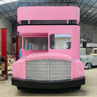 Luxus-Truck-Anhänger mit Doppeldeck für Fastfood Snacks Getränke Eis und Kuchen