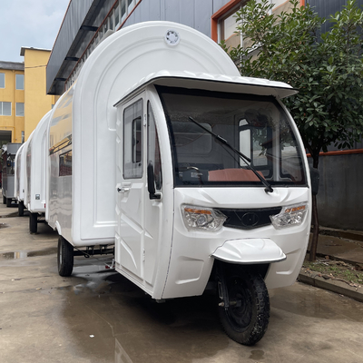 2023 Multipurpose Mobile Electric Fast Food Snack Tricycle Pedicab für den Einzelhandel