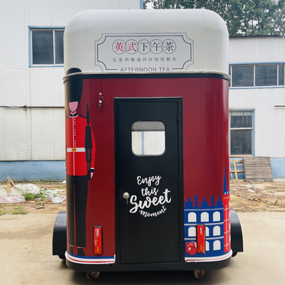 Mobile Verkauf Obstsalat Kaffee Milch Tee Bier Eis Design LKW Anhänger Wagen