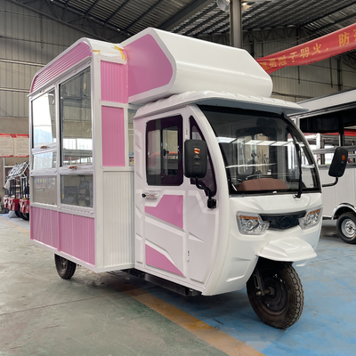 2023 Mehrzweckmobile Elektro-Fastfood Snack Dreirad Pedicab 3-Wheeler Outlet