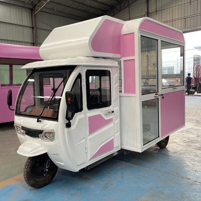 2023 Mehrzweckmobile Elektro-Fastfood Snack Dreirad Pedicab 3-Wheeler Outlet