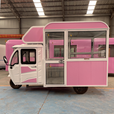 2023 Mehrzweckmobile Elektro-Fastfood Snack Dreirad Pedicab 3-Wheeler Outlet