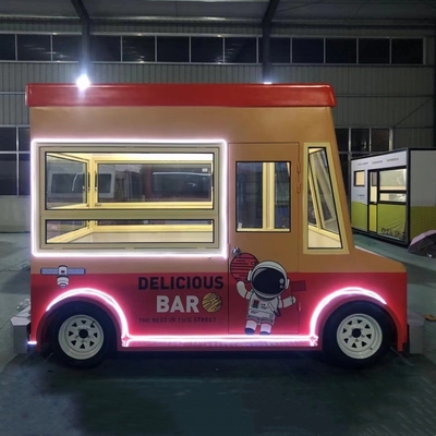 Elektrische mobile Lebensmittelfahrzeuge für Kühlgetränke, Eiscreme und Lebensmittelverteilung