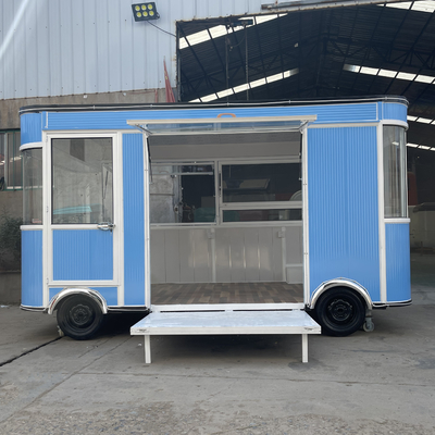 Elektrische Mobilware Alltagsbedürfnisse Einzelhandel Lebensmittel Snack Truck Trailer Cart