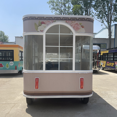 Elektro-Mobile Hochzeitsfoto Waren- und Einzelhandelsgeschäft Lebensmittel Snack-Anhänger Boutique-Wagen