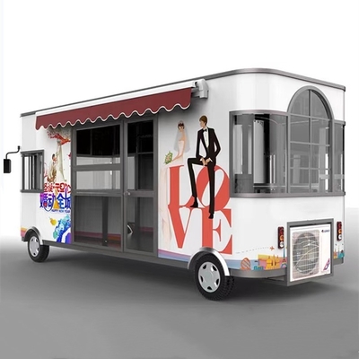 Elektro-Mobile Hochzeitsfoto Waren- und Einzelhandelsgeschäft Lebensmittel Snack-Anhänger Boutique-Wagen