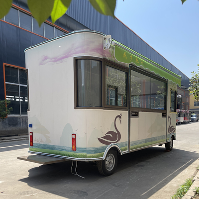 Elektrische Mobilgeräte Einzelhandel mit Waren Blumen Pflanzen Bonsai-Laden Lkw Anhänger für Weingüter