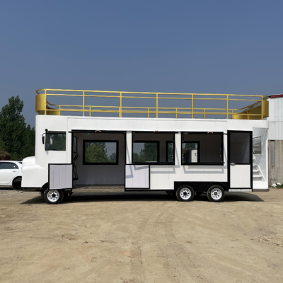 Outlet Outdoor Street Food Cart Fast Food Snack Getränk Getränk Eiscreme Kuchen Catering