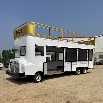 Outlet Outdoor Street Food Cart Fast Food Snack Getränk Getränk Eiscreme Kuchen Catering