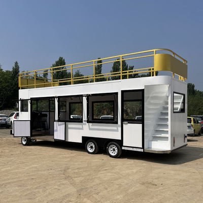 Outlet Outdoor Street Food Cart Fast Food Snack Getränk Getränk Eiscreme Kuchen Catering