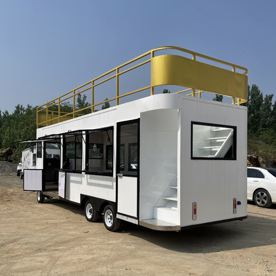 Outlet Outdoor Street Food Cart Fast Food Snack Getränk Getränk Eiscreme Kuchen Catering