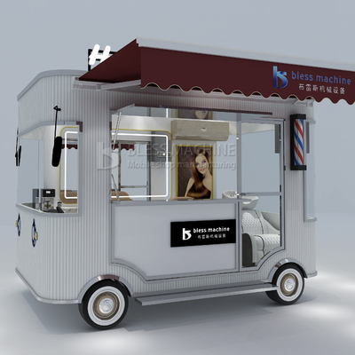 Elektrisch Mobil Haarschneider Salon Barbier Shop Stil Design Van Truck Anhänger Wagen 2023 Outlet