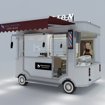 Elektrisch Mobil Haarschneider Salon Barbier Shop Stil Design Van Truck Anhänger Wagen 2023 Outlet
