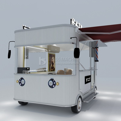 Elektrisch Mobil Haarschneider Salon Barbier Shop Stil Design Van Truck Anhänger Wagen 2023 Outlet