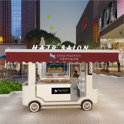 Elektrisch Mobil Haarschneider Salon Barbier Shop Stil Design Van Truck Anhänger Wagen 2023 Outlet
