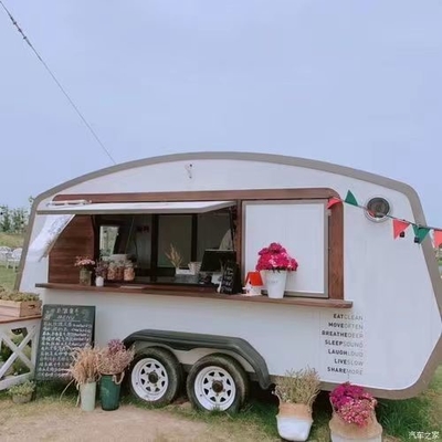 Hotdog-Wagen Eiscreme Bierbar und Softdrinks Mobil-Lebensmittel-Lkw 600 KG bis 1400 KG