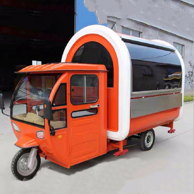 Getränke Kaffee-Van für Mehlmühle Anwendungsdesign Elektrische Dreirad-Ape Food Truck