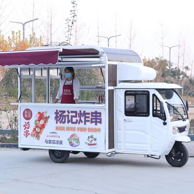 Mehrzweckmobile Elektro-Fastfood-Snacks Dreirad-Pedicab Dreirad-Outlet 2023