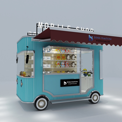 Outlet Elektrisch Mobilwaren Lebensmittelhandwerk Kunstwarenladen Lieferwagen Lkw Anhängerwagen