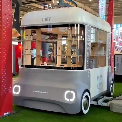 2023 Elektrische Mobilgeräte Lebensmittelhandwerk Kunstwarenladen Lieferwagen Lkw Anhängerwagen für Hotels