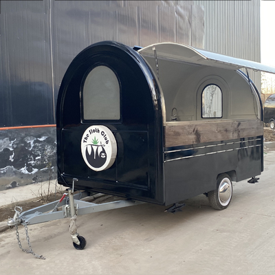 Mobile Kaffee Milch Tee Fast Food Snack Schleppwagen Wagen für Milchprodukte erschwinglich