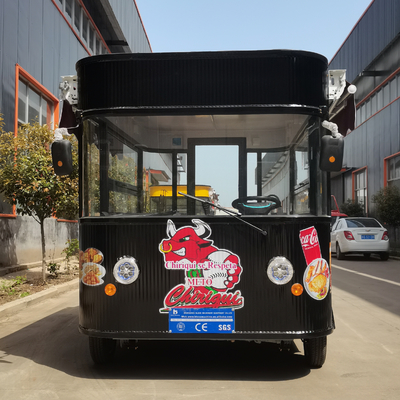 Elektro-Fernfahrzeug-Fried Chicken Combo Cart für Snacks und Getränke